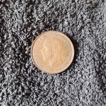 Britse Penny 1934 - Koning George V beschikbaar voor biedingen