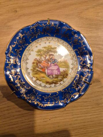 Vintage Limoges Frankrijk wandbord.  beschikbaar voor biedingen