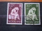 Nederland NVPH 736-737 gebruikt ( S 926)..€ 0,10, Verzenden