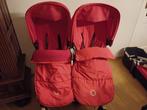 Bugaboo Donkey Duo Rode Kinderwagen, Kinderwagen, Gebruikt, Ophalen of Verzenden, Duowagen