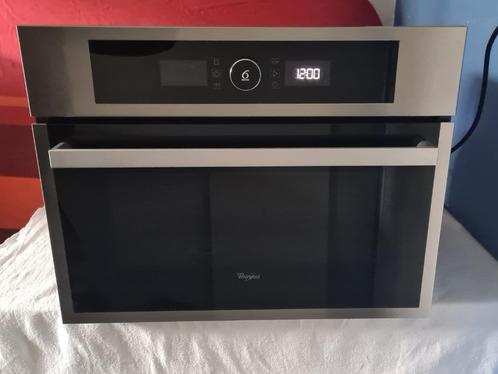 Inbouw combimagnetron van Whirlpool AMW507, Witgoed en Apparatuur, Magnetrons, Gebruikt, Inbouw, Combimagnetron, 45 tot 60 cm