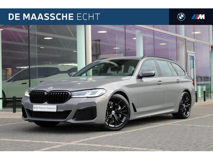 BMW 5 Serie Touring 530i High Executive M Sport Automaat / L, Auto's, BMW, Te koop, 5-Serie, Achteruitrijcamera, Airconditioning