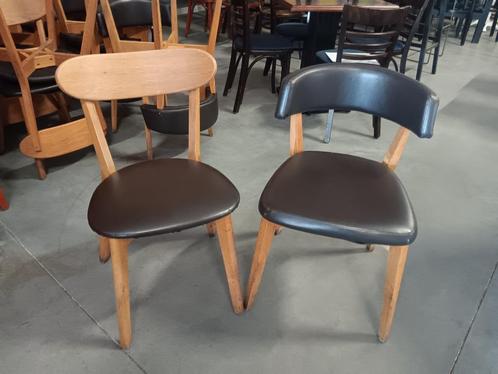 Horeca/café/restaurant stoelen en barkrukken, Huis en Inrichting, Stoelen, Zo goed als nieuw, Vijf, Zes of meer stoelen, Hout