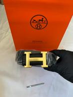 Hermes riem, Kleding | Heren, Riemen en Ceinturen, Ophalen of Verzenden, Zo goed als nieuw, Zwart, Riem of Ceintuur