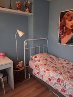 1 persoonsbed, Ophalen, 90 cm, Eenpersoons, Wit