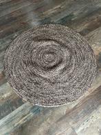 Vloerkleed rind- doorsnee 100 cm, Ophalen, Bruin, Rond, 100 tot 150 cm
