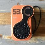 Vintage jaren 70 Philips transistor radio type 90 RL 053, Audio, Tv en Foto, Ophalen, Niet werkend, Transistorradio