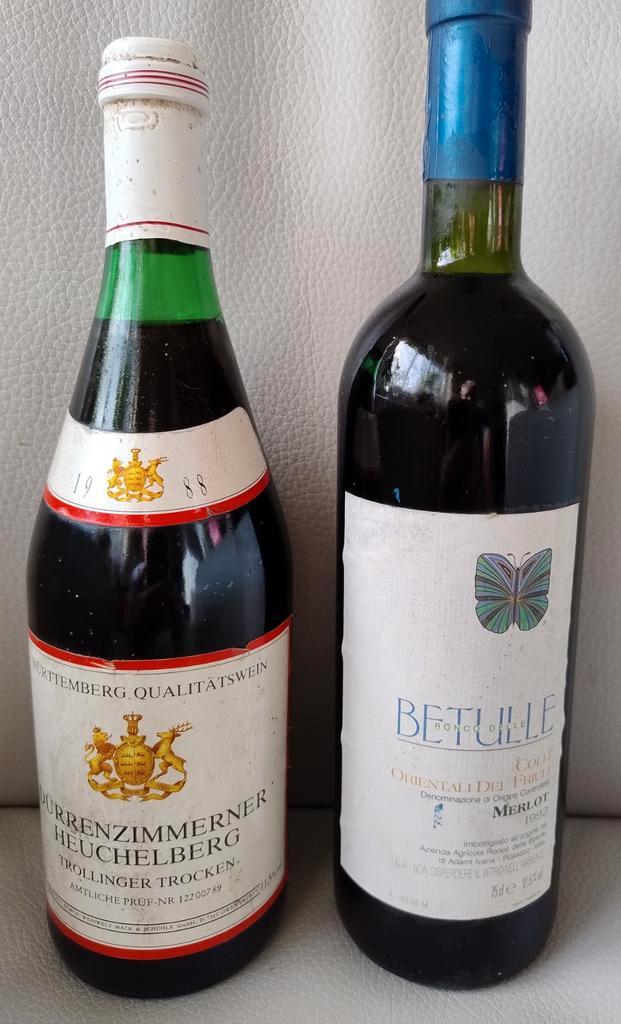 Rode wijn uit Duitsland & Italië, Verzamelen, Wijnen, Gebruikt, Rode wijn, Frankrijk, Vol, Ophalen of Verzenden