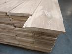 Eiken hout half rabat 19x170mm 300cm dakbeschot, Doe-het-zelf en Verbouw, Hout en Planken