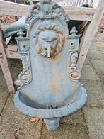 Antieke Fontein met Leeuwenkop, Ophalen, Gebruikt, Gietijzer, Fontein