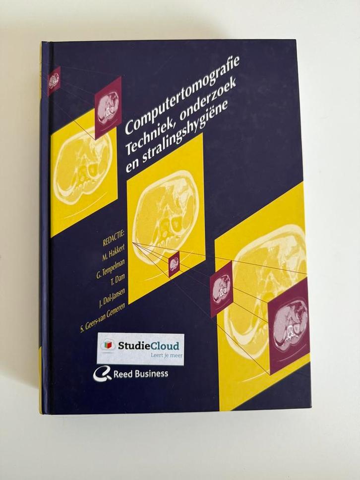 Marcel Hakkert - Computertomografie, Boeken, Studieboeken en Cursussen, Zo goed als nieuw, Ophalen of Verzenden