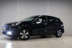 Kia Niro 1.6 GDi Hybrid First Edition (bj 2017, automaat), Blauw, Leder en Stof, Origineel Nederlands, Bedrijf