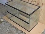 Terrarium van glas met ventilatie strip 80x40x50, Dieren en Toebehoren, Reptielen en Amfibieën | Toebehoren, Ophalen, Gebruikt