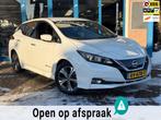 Nissan LEAF N-Connecta 40 kWh 2018 NAVI CLIMA NAP, Auto's, Nissan, Stof, Gebruikt, Zwart, 150 pk