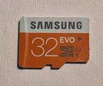 Samsung EVO 32Gb micro SD kaart, SD, 32 GB, Ophalen of Verzenden, Zo goed als nieuw