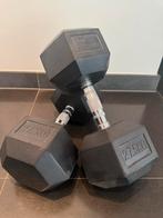 Dumbbels 27,5KG, Sport en Fitness, Fitnessmaterialen, Ophalen of Verzenden, Zo goed als nieuw, Fitnessbal