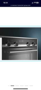 Siemens dubbele inbouwoven Nieuw, Ophalen of Verzenden, Zo goed als nieuw, Hete lucht, 45 tot 60 cm
