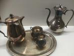 verzilverd koffie set en extra koffiekan 1882 silver plated, Ophalen of Verzenden