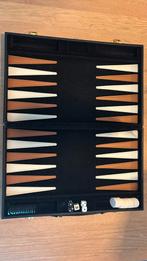 Backgammon / triktrak bord/spel in koffer., Een of twee spelers, Ophalen of Verzenden, Zo goed als nieuw