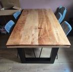 mango houten eettafel 180x90x73, Gebruikt, 100 tot 150 cm, Ophalen of Verzenden, Vijf personen of meer