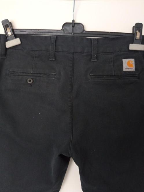 Carhartt Work in progress Sid Short mt 31, Kleding | Heren, Broeken en Pantalons, Zo goed als nieuw, Maat 46 (S) of kleiner, Zwart