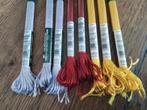 8 strengetjes  dmc S garens, Hobby en Vrije tijd, Ophalen of Verzenden, Zo goed als nieuw, Handborduren, Borduurgaren of Zijde