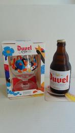 Duvel glas Hedof Limited Edition + 1 Duvel + viltjes, Ophalen of Verzenden, Zo goed als nieuw, Glas of Glazen, Duvel