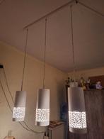 Set van 3 hanglampen, Metaal, Zo goed als nieuw, 50 tot 75 cm, Ophalen