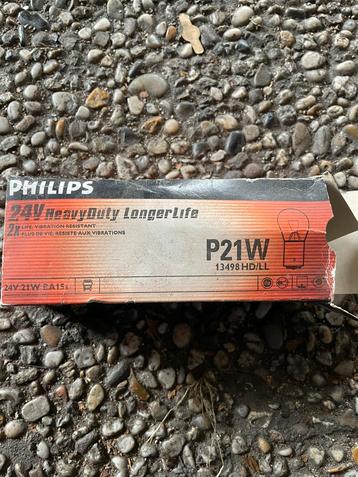 24 volt auto lampjes Philips 8 x beschikbaar voor biedingen