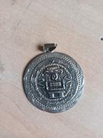Zilveren Azteekse Kalender Hanger, Ophalen of Verzenden, Zilver