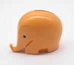 Dresdner Bank Drumbo olifant spaarpot GEEL jaren '70, Ophalen of Verzenden, Zo goed als nieuw, Kunststof, Dier