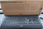 Logitech K280e Pro Toetsenbord - Bedraad, Computers en Software, Toetsenborden, Ophalen of Verzenden, Azerty, Zo goed als nieuw