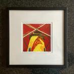 Zeefdruk, molen, gesigneerd, Ingo Leth, Ophalen