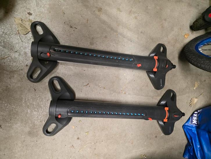 2 Gardena Zwenksproeiers - Perfect voor de tuin!, Tuin en Terras, Tuinsproeiers, Gebruikt, Zwenksproeier, Ophalen