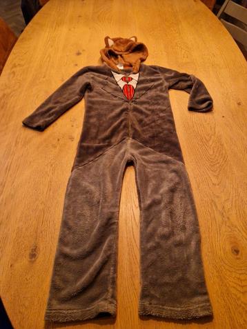 Wannesie Wolf Onesie - Efteling/ maat 116,122 beschikbaar voor biedingen
