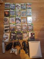 Xbox 360 met 2 controllers en 25 games Collectie, Spelcomputers en Games, Met 2 controllers, Ophalen of Verzenden, Zo goed als nieuw