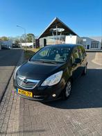 Opel Meriva 1.4 Turbo Cosmo. Cruise/Airco/Nap/Apk, Auto's, Voorwielaandrijving, 4 cilinders, Leder en Stof, Zwart