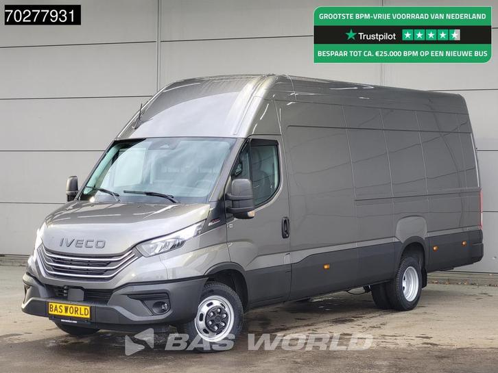 Iveco Daily 35C21 XXL 3.0L Automaat 19,3m3 L5H3 210PK Hoog D, Auto's, Bestelauto's, Bedrijf, Te koop, Achteruitrijcamera, Airconditioning
