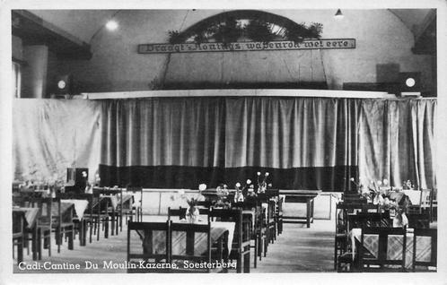 (388-500-013) Soesterberg Cadi Cantine Du Moulin Kazerne, Verzamelen, Ansichtkaarten | Nederland, Utrecht, Verzenden