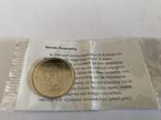 Penning inhuldiging postzegel 20 cent, Postzegels en Munten, Penningen en Medailles, Ophalen of Verzenden, Overige materialen