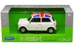 Welly Mini Cooper 1300 UK Vlag / Schaal 1:24 / NIEUW, Auto, Nieuw, Ophalen of Verzenden, Welly