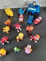 Paw Patrol voertuigen en verschillende poppetjes z.de foto's, Ophalen of Verzenden, Zo goed als nieuw