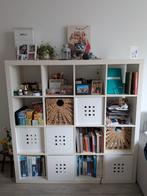 Ikea Kallax vakkenkast 4x4 wit, Ophalen, Met plank(en), Kunststof, Gebruikt
