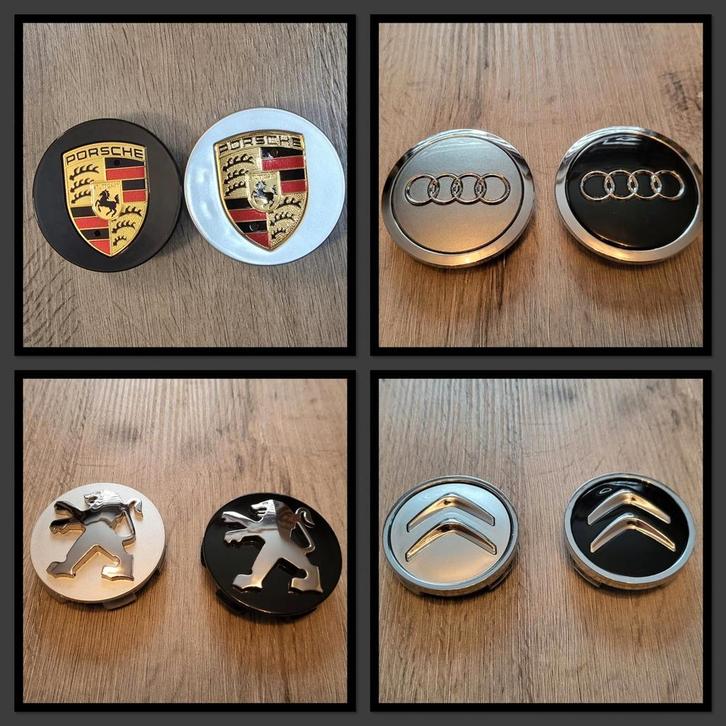 Naafdoppen Porsche audi peugeot Citroën BrabusNIEUW, Auto diversen, Wieldoppen, Nieuw, Ophalen of Verzenden
