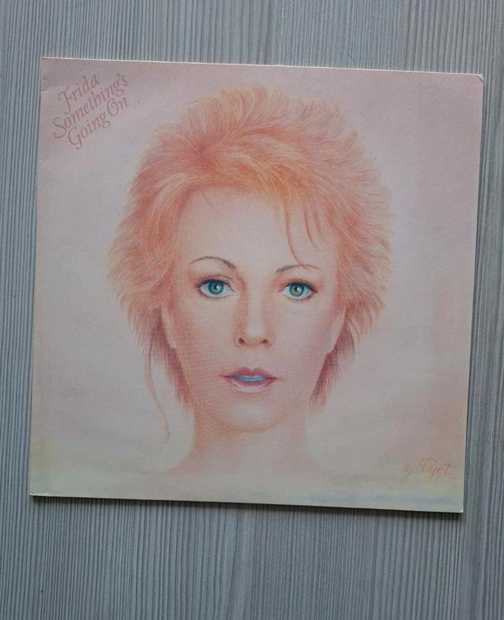 Frida - Something's Going On LP, Cd's en Dvd's, Vinyl | Pop, Zo goed als nieuw, 1980 tot 2000, 12 inch, Ophalen of Verzenden