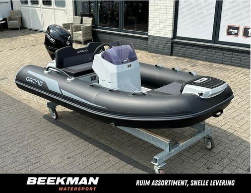 GRAND Golden Line 340 de Luxe met Suzuki 30 PK / Nieuw!, Watersport en Boten, Rubberboten, Nieuw, Overige merken, Minder dan 70 pk