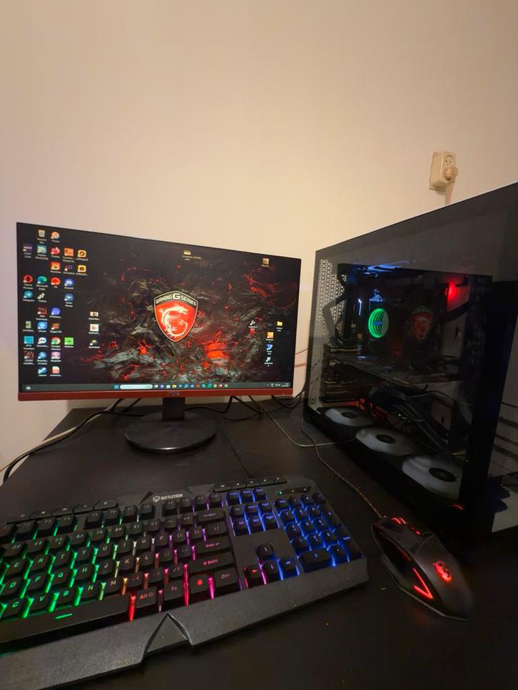 Gaming Pc - RTX 2080 Ti , i9900 ks 2x waterkoeling 32gb ram, Computers en Software, Videokaarten, Gebruikt, Nvidia, PCI-Express 3.0