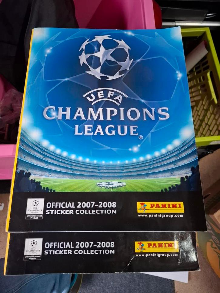 Panini UCL Stickerboek 2007-2008, Verzamelen, Sportartikelen en Voetbal, Gebruikt, Boek of Tijdschrift, Buitenlandse clubs, Ophalen of Verzenden