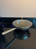 Vivo Albert Heijn Wok met Deksel, Huis en Inrichting, Keuken | Potten en Pannen, Gebruikt, Inductieplaat, Ophalen of Verzenden