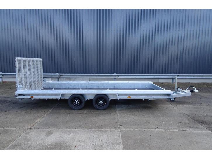 Bij Eemsned een Vlemmix Machinetransporter 4,80 x 180, Auto diversen, Aanhangers en Bagagewagens, Nieuw